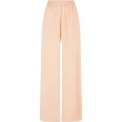 Damskie spodnie z szeroką nogawką z wiskozy Urban Classics. Zielone spodnie dresowe damskie Urban Classics, bez wzorów, z wiskozy. Za 214.00 zł.