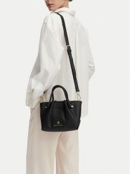 Beverly Hills Polo Club Torebka EO-BHPC-C-015-10 Czarny. Czarne torebki klasyczne damskie Beverly Hills Polo Club, bez dodatków. Za 249.99 zł.