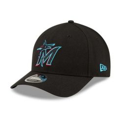 Czapka z daszkiem New Era 9forty Miami Marlins MLB Plyr Rep MC. Białe czapki z daszkiem damskie New Era, bez wzorów, z materiału. Za 166.50 zł.