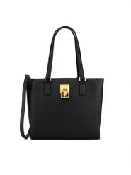 U.S. Polo Assn. Torebka BIUXT8485WVP Czarny. Czarne torebki klasyczne damskie U.S. Polo Assn., z tworzywa sztucznego, bez dodatków. Za 264.99 zł.