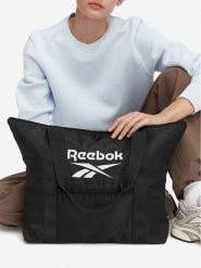 Reebok Torebka CWBEO-RBK-M-013-10 Czarny. Czarne shopper bag Reebok, bez wzorów, z materiału, bez dodatków. Za 79.99 zł.