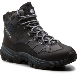 Trekkingi MERRELL - Thermo Chill Mid Wp J16466 Black. Czarne obuwie trekkingowe damskie Merrell, z materiału. W wyprzedaży za 349.00 zł.