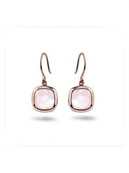 Les Petites Précieuses Pozłacane kolczyki z kwarcem rozmiar: onesize. Czerwone kolczyki damskie Les Petites Précieuses, z kwarcem, pozłacane, z zapięciem typu bigiel. Za 157.73 zł.