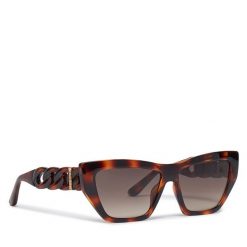 Okulary przeciwsłoneczne Guess. Brązowe okulary przeciwsłoneczne damskie Guess. Za 369.99 zł.