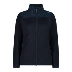 Bluza damska turystyczna CMP 35H5956. Niebieskie bluzy damskie CMP, s, bez wzorów, bez kaptura. Za 253.95 zł.