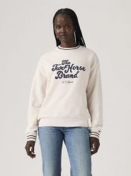Levi's Bluza w kolorze kremowym rozmiar: L. Białe bluzy damskie Levi's, l, bez wzorów, z bawełny, bez kaptura. Za 119.40 zł.
