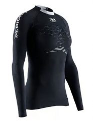 X-Bionic Koszulka funkcyjna w kolorze czarnym rozmiar: XL. Czarne koszulki damskie X BIONIC, xl, bez wzorów, z materiału, bez kołnierzyka, bez ramiączek. Za 276.71 zł.