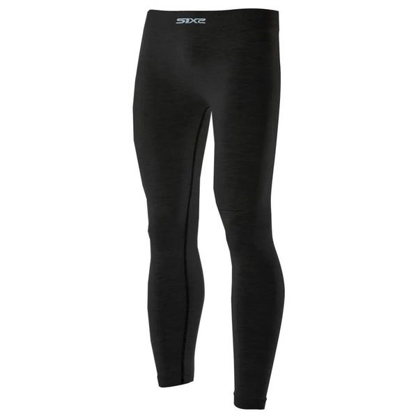 Legginsy Sixs PNXWB Merinos. Czarne legginsy damskie SIXS, l, bez wzorów, ze skóry. Za 400.50 zł.
