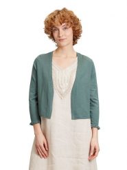 CARTOON Kardigan w kolorze zielonym rozmiar: 38. Zielone kardigany damskie Cartoon, bez wzorów. Za 69.99 zł.