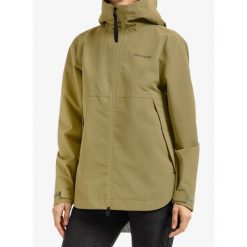 Kurtka przeciwdeszczowa damska Didriksons Tove JKT. Zielone kurtki damskie Didriksons, bez wzorów, bez kaptura. Za 1,055.99 zł.