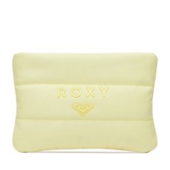 Kosmetyczka Roxy. Żółte kosmetyczki damskie Roxy, bez wzorów, z materiału. Za 69.99 zł.