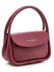 Vince Camuto Torebka "Como" w kolorze bordowym - 19 x 15 x 9 cm rozmiar: onesize. Czerwone torebki klasyczne damskie Vince Camuto, z materiału, przez ramię, bez dodatków. Za 108.99 zł.