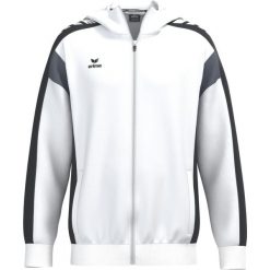 Kurtka treningowa Erima Celebrate 125 z kapturem, wielokolorowa dla juniorów. Czarne kurtki damskie Erima, bez wzorów, z kapturem. Za 329.99 zł.