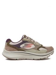 Skechers Sneakersy Go Run Consistent 2.0 128622/NTPR Beżowy. Brązowe obuwie sportowe damskie Skechers, z materiału, bez zapięcia. Za 259.99 zł.