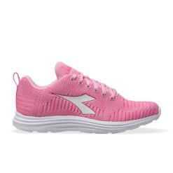 Buty biegowe damskie DIADORA DINAMICA 2 W. Czerwone obuwie sportowe damskie Diadora, bez zapięcia, do biegania. Za 79.99 zł.