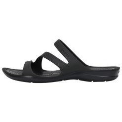 Damskie Klapki basenowe Crocs Swiftwater (W) Black - 203998-060 34-35. Brązowe klapki damskie Crocs, bez wzorów, z syntetyku, bez obcasa, bez zapięcia. Za 170.00 zł.