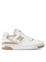 New Balance Sneakersy BBW550BT Biały. Białe obuwie sportowe damskie New Balance, z materiału, bez zapięcia. Za 329.00 zł.