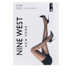 Rajstopy Nine West. Czarne rajstopy Nine West, bez wzorów. Za 19.99 zł.