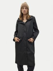 Vero Moda Kurtka przeciwdeszczowa Malou 10320607 Czarny Regular Fit. Czarne kurtki damskie Vero Moda, m, bez wzorów, z syntetyku, bez kaptura. Za 169.99 zł.