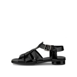 Damskie sandały na obcasie Ecco Sculpted Alba 25. Czarne sandały damskie ECCO, bez wzorów, bez obcasa, na obcasie, bez zapięcia. Za 492.00 zł.
