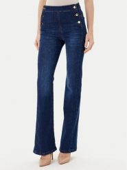 Rinascimento Jeansy CFC0124950003 Niebieski Flare Fit. Niebieskie jeansy damskie Rinascimento. Za 429.99 zł.