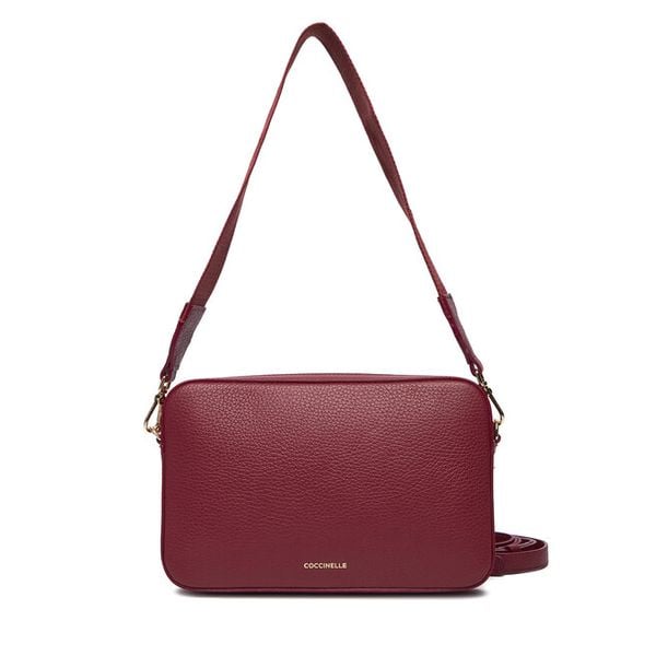 Torebka Coccinelle. Czerwone torebki klasyczne damskie Coccinelle, bez dodatków. Za 659.99 zł.