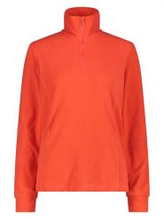 CMP Bluza polarowa w kolorze czerwonym rozmiar: 36. Czerwone bluzy damskie CMP, bez wzorów, z materiału, bez kaptura. Za 75.73 zł.