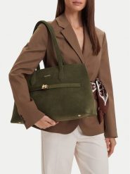 GINO ROSSI Torebka EO-LA224-19456 Khaki. Brązowe torebki klasyczne damskie Gino Rossi, ze skóry, bez dodatków. Za 559.99 zł.