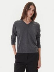 Weekend Max Mara Sweter Fiocchi 2525366042 Szary Regular Fit. Szare swetry klasyczne damskie Weekend Max Mara, xxl, z wełny, bez kołnierzyka. Za 779.99 zł.