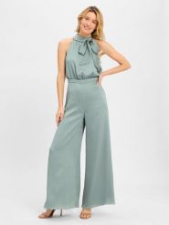 Swing Kombinezon Kobiety zielony, 42. Zielone kombinezony damskie Swing, bez wzorów, bez kołnierzyka, bez ramiączek. Za 479.95 zł.