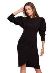 Stylove Sukienka w kolorze czarnym rozmiar: S. Czarne sukienki damskie Stylove, bez wzorów, bez ramiączek. Za 157.99 zł.