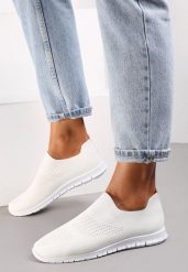 Białe Buty Sportowe Daphimilia. Białe obuwie sportowe casual damskie Renee. Za 39.99 zł.