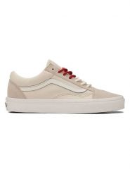 Vans Skórzane sneakersy "Old Skool" w kolorze beżowym rozmiar: 40. Brązowe obuwie sportowe damskie Vans, bez zapięcia. Za 214.70 zł.