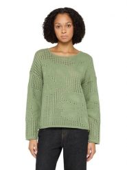 CARTOON Sweter w kolorze zielonym rozmiar: 46. Zielone swetry klasyczne damskie Cartoon, bez kołnierzyka. Za 130.99 zł.