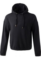 Bluza damska z kapturem Athlecia Namier. Czarne bluzy damskie Endurance, bez wzorów, z dresówki, z kapturem. Za 248.00 zł.