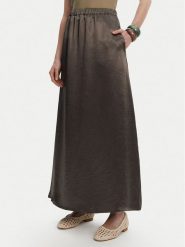 Max Mara Leisure Spódnica trapezowa Nuevo 2516101028 Zielony Regular Fit. Zielone spódnice damskie Max Mara Leisure, bez wzorów, z acetatu. Za 669.99 zł.