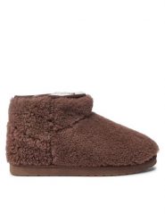 EMU Australia Śniegowce Stinger Micro Teddy W12773 Brązowy. Brązowe śniegowce damskie EMU Australia, ze skóry. Za 699.99 zł.