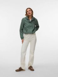 Vero Moda Kurtka przejściowa w kolorze zielonym rozmiar: XS. Zielone kurtki damskie Vero Moda, xs, bez wzorów, bez kaptura. Za 113.90 zł.