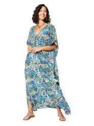 Ipanima Sukienka w kolorze niebiesko-zielonym rozmiar: 34-40. Niebieskie sukienki damskie Ipanima, bez wzorów, bez ramiączek. Za 78.99 zł.