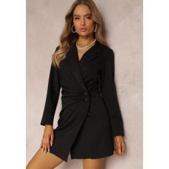 Czarna Sukienka Semiche. Czarne sukienki damskie Renee, bez wzorów, eleganckie, bez ramiączek. Za 119.99 zł.