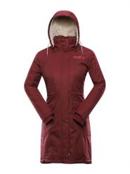 Alpine Pro Parka "Adona" w kolorze bordowym rozmiar: L. Czerwone parki damskie Alpine Pro, l, bez kaptura. Za 287.51 zł.