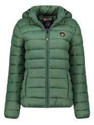 Canadian Peak Kurtka pikowana "Atikamapeak" w kolorze zielonym rozmiar: M. Zielone kurtki damskie Canadian Peak, m, bez wzorów, bez kaptura. Za 153.45 zł.