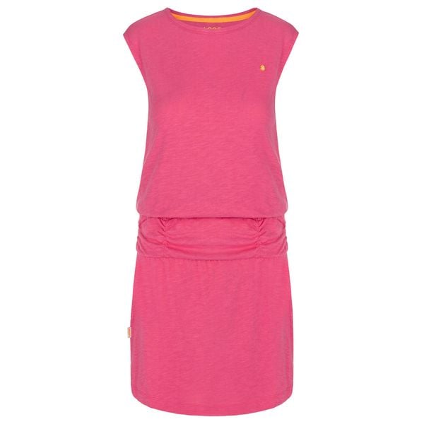 Damska sukienka letnia LOAP Comfort Fit, S. Niebieskie sukienki damskie ZONE PERFECT, bez wzorów, sportowe, bez ramiączek. Za 148.99 zł.