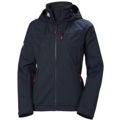 Kurtka uniwersalna damska Helly Hansen Crew. Niebieskie kurtki damskie Helly Hansen, uniwersalny, bez wzorów, z syntetyku, z kapturem. Za 566.99 zł.