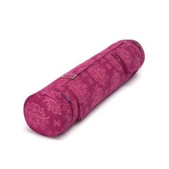 Bawełniana torba na matę do jogi Bodhi Asana Bag 60 - różowy. Białe torby sportowe BODHI, bez wzorów, z bawełny. Za 129.99 zł.
