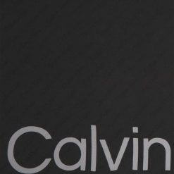 Chusta Calvin Klein. Czarne chusty damskie Calvin Klein, bez wzorów. Za 329.99 zł.