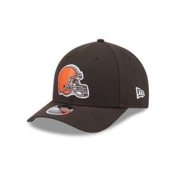 Czapka baseballowa 9forty NFL Cleveland Browns Team. Białe czapki damskie New Era, bez wzorów, z materiału. Za 174.00 zł.