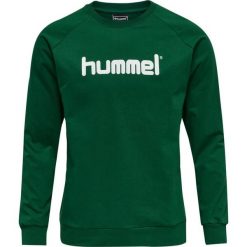 Bluza do piłki ręcznej damska Hummel Go Cotton Logo Sweatshirt Woman. Zielone bluzy damskie Hummel, s, bez wzorów, bez kaptura. Za 184.00 zł.