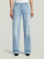 G-Star Dżinsy - Loose fit - w kolorze błękitnym rozmiar: W28/L32. Niebieskie jeansy damskie G-Star. Za 266.01 zł.