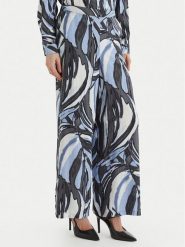 Vero Moda Spodnie materiałowe Vera 10338759 Niebieski Wide Leg. Niebieskie spodnie materiałowe damskie Vero Moda, bez wzorów, z materiału. Za 179.99 zł.